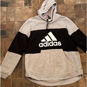 Men’s extra large Adidas gray sweatshirt hoodie